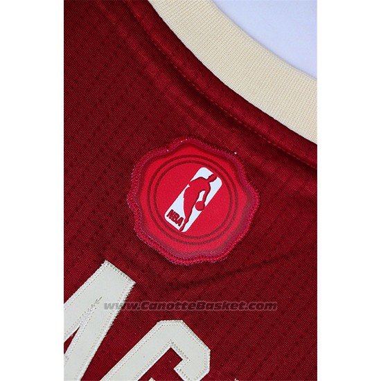 Maglia Natale 2015 Miami Heat Goran Dragic #7 Rosso